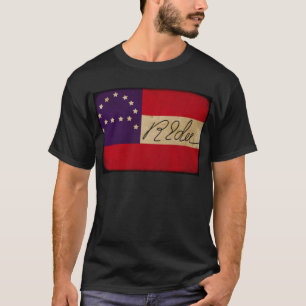 署名を持つリーHeadquarters Flag概要 Tシャツ