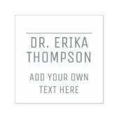 署名を追加するための医師の自己スタンプ セルフインキングスタンプ (デザイン)