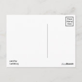 署名を閉じてごめんなさい ポストカード (裏面)