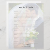 署名アドレス結婚のGuest Bookページ (正面/裏面)