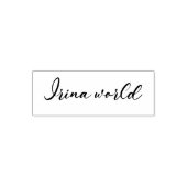 署名エレガントの手書きスタンプ セルフインキングスタンプ (デザイン)