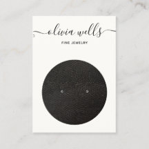 署名スクリプト白黒イヤリング表示