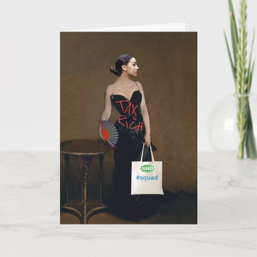 署名スタイル誕生日カード カード (正面)