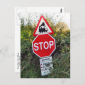 署名ストップはがき ポストカード (正面/裏面)