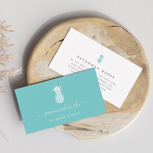 署名パイナップル 名刺