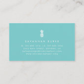 署名パイナップル 名刺 (裏面)