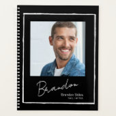 署名モデルおよびタレントカレンダープランナー プランナー手帳 (正面)