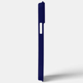 署名モノグラム手書きスクリプトブルー Case-Mate iPhoneケース (裏面 / 右)