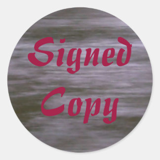 署名付きコピー – ラウンドシール(#26) ラウンドシール