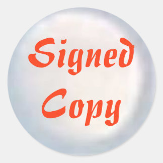 署名付きコピー – ラウンドシール(#36) ラウンドシール