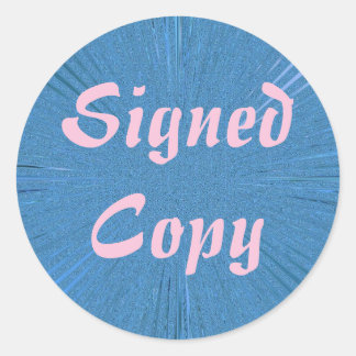 署名付きコピー – ラウンドシール(#3) ラウンドシール