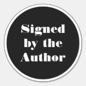 署名作家ミニマルシンプル ラウンドシール (正面)