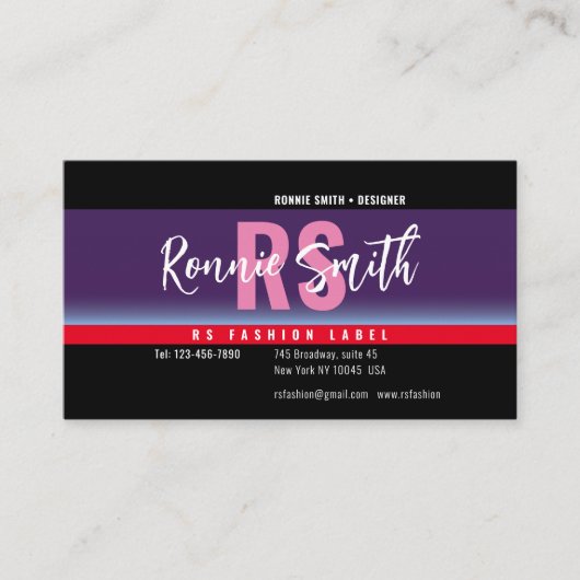 署名名刺 名刺 (正面)