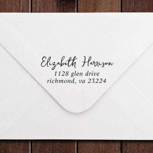 署名名差出人住所 セルフインキングスタンプ