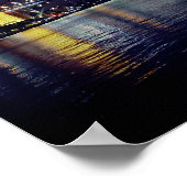 署名済みシドニーハーバーブリッジポスター ポスター (角)