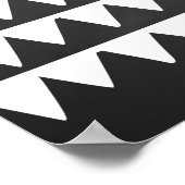 署名結婚のゲストブックの折り畳み旗 ポスター (角)