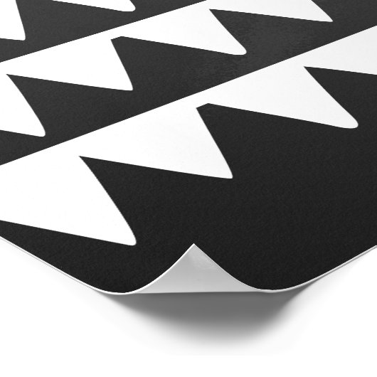 署名結婚のゲストブックの折り畳み旗 ポスター (角)