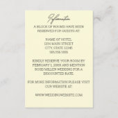 署名結婚書 エンクロージャーカード (正面)