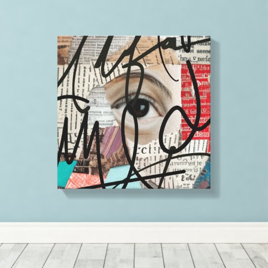 署名 キャンバスプリント (インサイチュ (ウッドフロア))