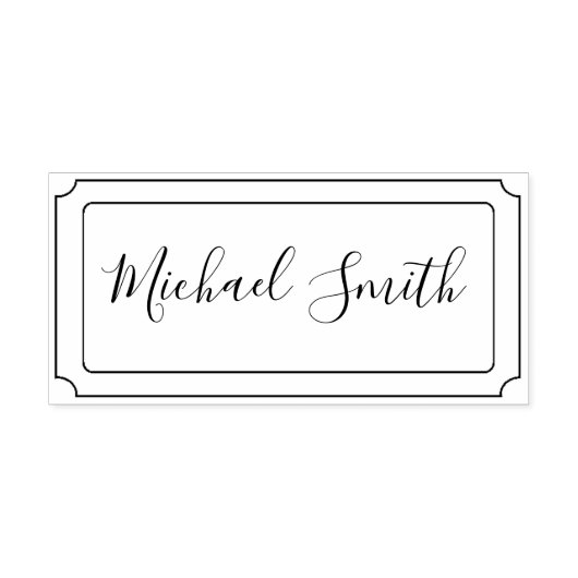 署名 セルフインキングスタンプ (デザイン)