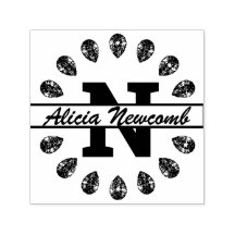 署名、ダイヤモンドおよびモノグラム