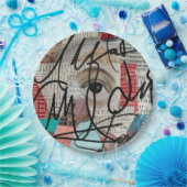 署名 ペーパープレート (パーティー)