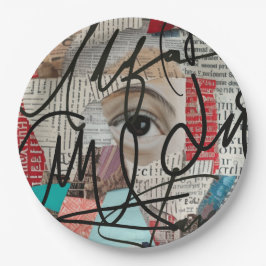 署名 ペーパープレート