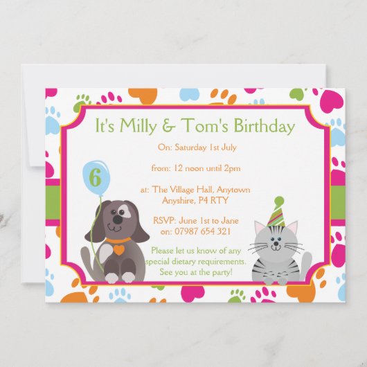 署名: マット12.7 cm X 17.8 cm、標準的な白 招待状 (正面)