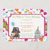 署名: マット12.7 cm X 17.8 cm、標準的な白 招待状 (正面/裏面)