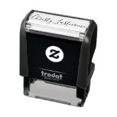 署名 – 手書きスクリプト – 1行文字 セルフインキングスタンプ (商品)