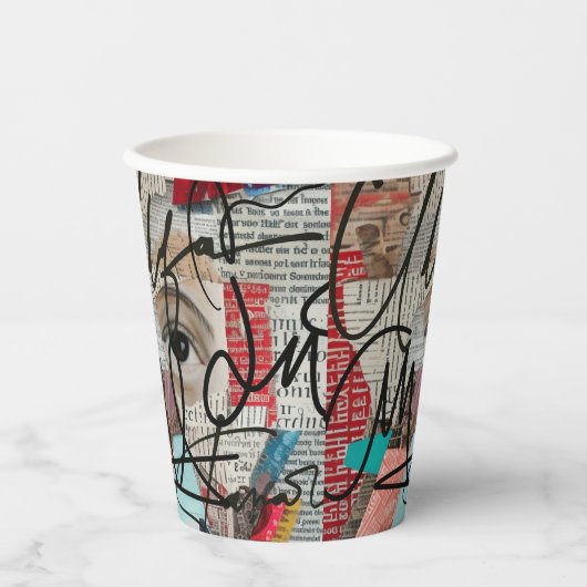 署名 紙コップ (正面)