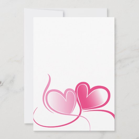 署名： Matte 5" x 7" 招待状 (正面)