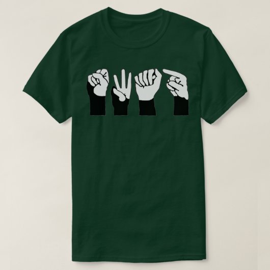 署名 Tシャツ (デザイン正面)