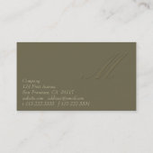 署名M 名刺 (裏面)