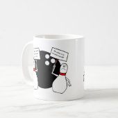 罷業者 コーヒーマグカップ (正面左)