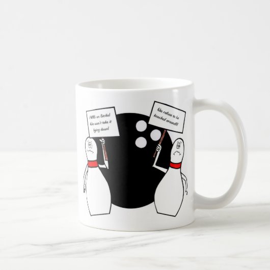 罷業者!!! コーヒーマグカップ (右)