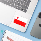 羅宇連盟国旗（フィジー1869年～1871年） シール (ノートパソコンとiPhone)