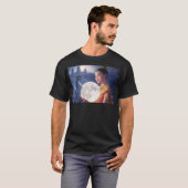羅胡が月を食いつぶす Tシャツ (正面フル)