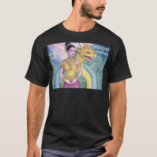 羅胡の顔色が囁かれる Tシャツ