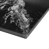 羅針星エンブレムモノグラムのドラマチックな山 カッティングボード (角)