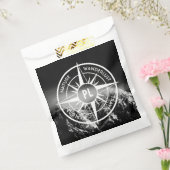 羅針星エンブレムモノグラムのドラマチックな山 フェイバーバッグ (封をした状態)