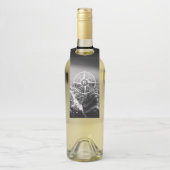 羅針星エンブレムモノグラムのドラマチックな山 ボトルネックタグ (ボトル)