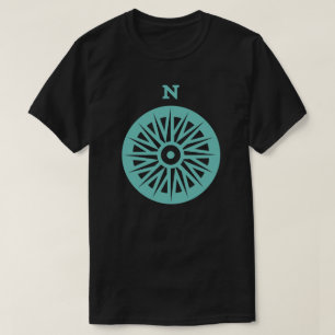 羅針盤アイコンTシャツ Tシャツ