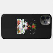 羊おもしろいのクリスマスツリー |クリスマスギフト Case-Mate iPhoneケース (裏面(横))