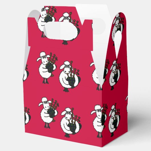 羊おもしろいのバ遊グパイズギフトボックス フェイバーボックス (オープン)