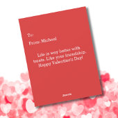 羊おもしろいの子ども教室バレンタインデー シーズンカード