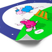 羊おもしろい数ポスター ポスター (角)