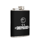 羊おもしろい フラスク (右)