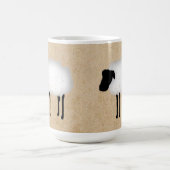 羊お洒落 コーヒーマグカップ (中央)