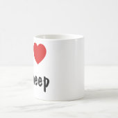 羊が大好き コーヒーマグカップ (中央)